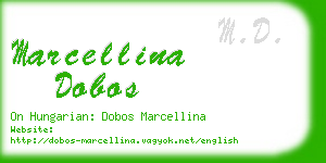 marcellina dobos business card